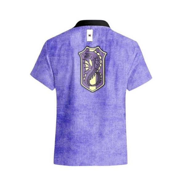 Chemise hawaïenne Black Clover Purple Orca - Maison Otaku – Image 3