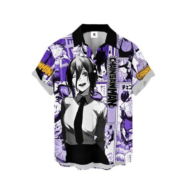 Chemise hawaïenne Chainsaw Man Reze - Maison Otaku – Image 2