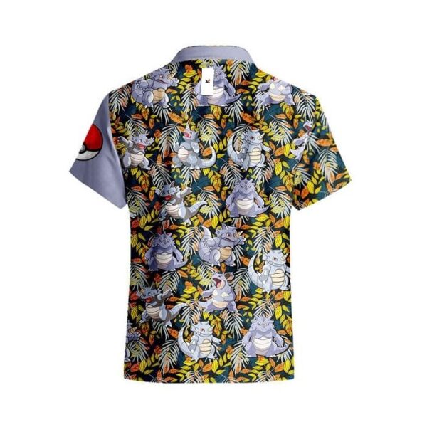 Chemise hawaïenne Pokémon Miaouss - Maison Otaku – Image 3