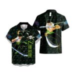 Chemise hawaïenne One Piece Roronoa Zoro 05 – Maison Otaku