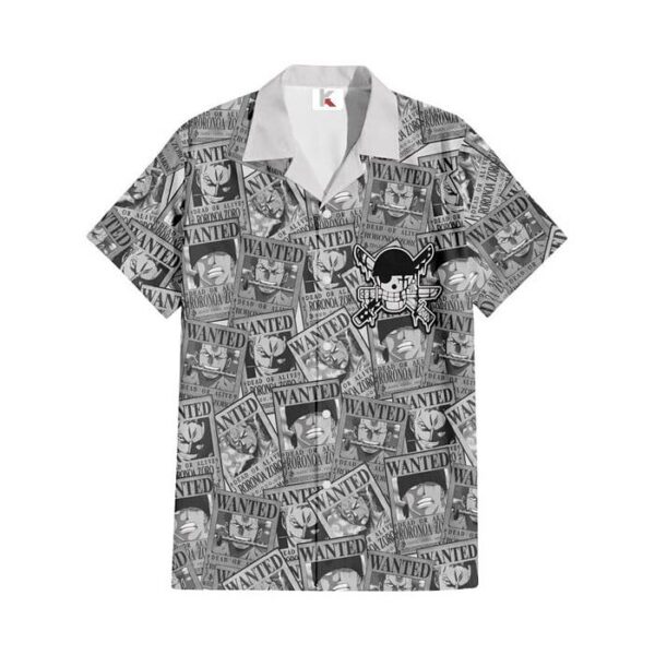 Chemise hawaïenne One Piece Roronoa Zoro  - Maison Otaku – Image 2