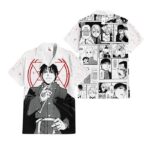 Chemise hawaïenne Fullmetal Alchemist Roy Mustang 02 – Maison Otaku