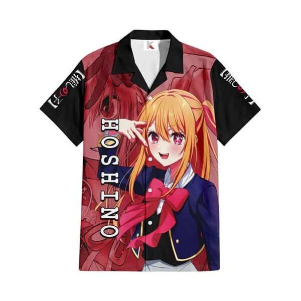 Chemise hawaïenne Oshi no Ko Ruby Hoshino - Maison Otaku – Image 2