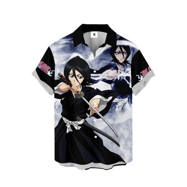Chemise hawaïenne Bleach Rukia Kuchiki 02 - Maison Otaku – Image 2