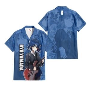 Chemise hawaïenne Bocchi the Rock! Ryo Yamada - Maison Otaku