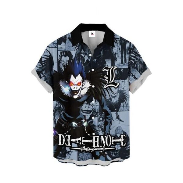 Chemise hawaïenne Death Note Ryuk - Maison Otaku – Image 2