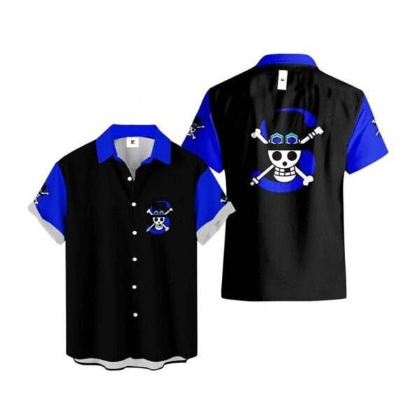 Chemise hawaïenne One Piece Sabo 03 - Maison Otaku