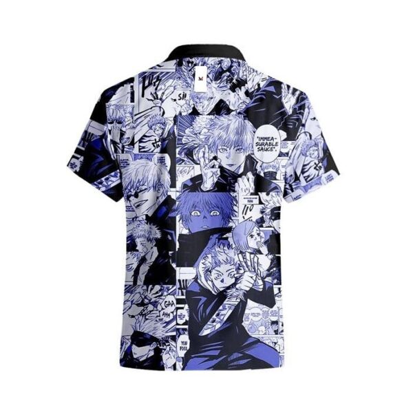 Chemise hawaïenne Hunter x Hunter Illumi Zoldyck - Maison Otaku – Image 3