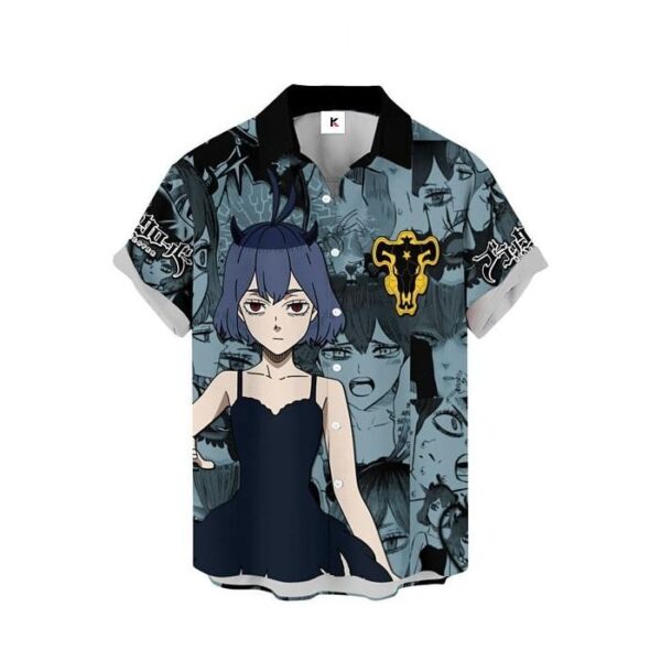 Chemise hawaïenne Black Clover Secre Swallowtail - Maison Otaku – Image 2