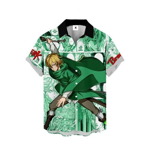 Chemise hawaïenne Berserk Serpico - Maison Otaku – Image 2