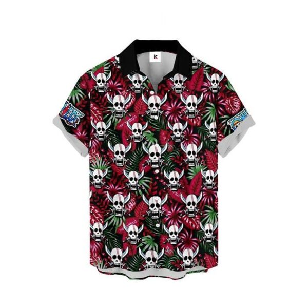 Chemise hawaïenne One Piece Shanks Symbole - Maison Otaku – Image 2