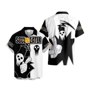 Chemise hawaïenne Death Note Shinigami - Maison Otaku