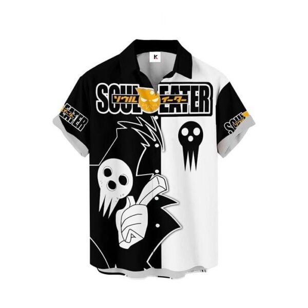 Chemise hawaïenne Death Note Shinigami - Maison Otaku – Image 2
