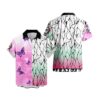Chemise hawaïenne Demon Slayer Shinobu Kocho - Maison Otaku