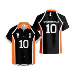 Chemise hawaïenne Haikyuu!! Shoyo Hinata - Maison Otaku