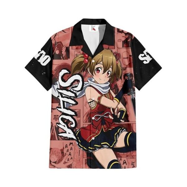 Chemise hawaïenne Sword Art Online Silica - Maison Otaku – Image 2