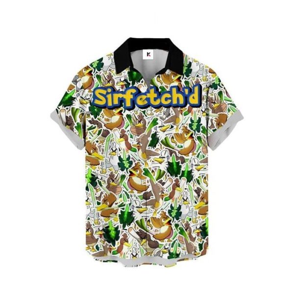 Chemise hawaïenne Pokémon Palarticho 02 - Maison Otaku – Image 2