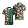 Chemise hawaïenne Pokémon Ronflex 02 - Maison Otaku
