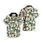 Chemise hawaïenne Pokémon Ronflex – Maison Otaku