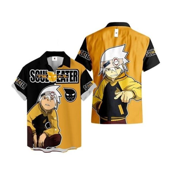 Chemise hawaïenne Soul Eater Soul Evans - Maison Otaku