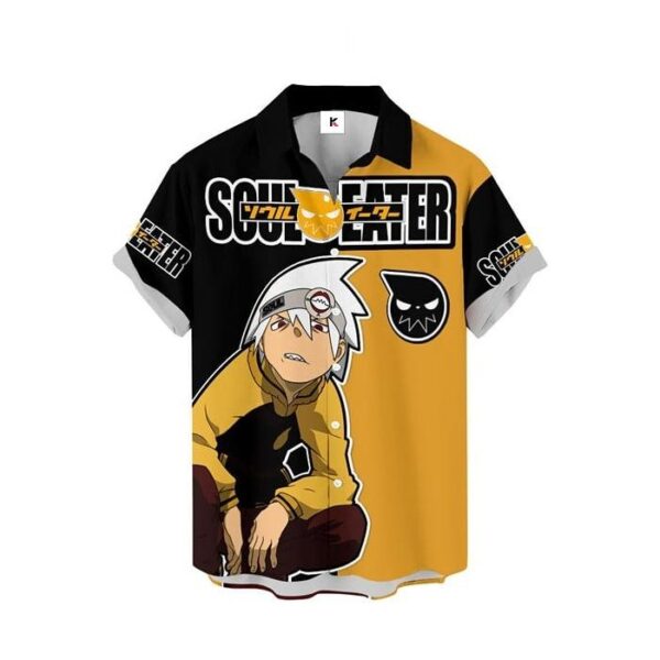 Chemise hawaïenne Soul Eater Soul Evans - Maison Otaku – Image 2