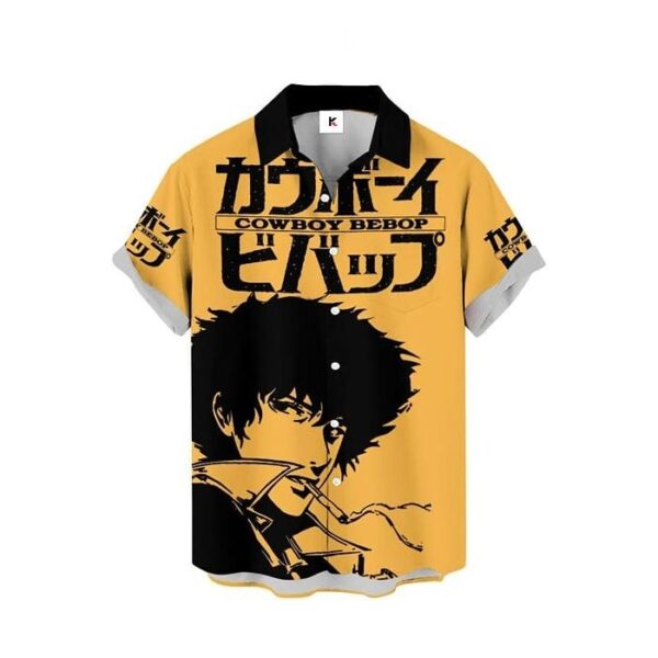 Chemise hawaïenne Cowboy Bebop Spike Spiegel - Maison Otaku – Image 2