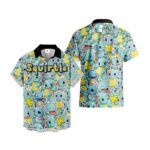 Chemise hawaïenne Pokémon Carapuce 02 – Maison Otaku