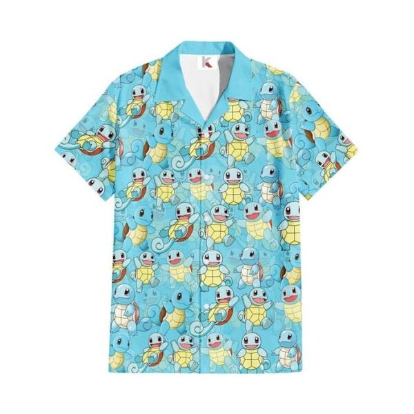 Chemise hawaïenne Pokémon Carapuce - Maison Otaku – Image 2