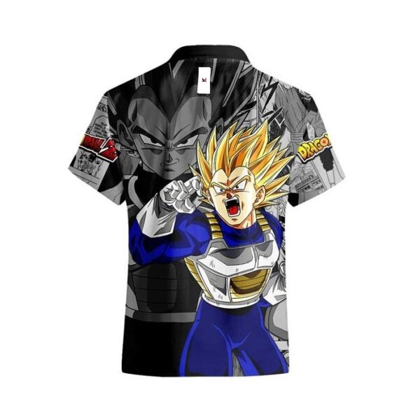 Chemise hawaïenne Dragon Ball Piccolo Style Manga - Maison Otaku – Image 3