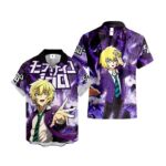 Chemise hawaïenne Mob Psycho 100 Teruki Hanazawa – Maison Otaku