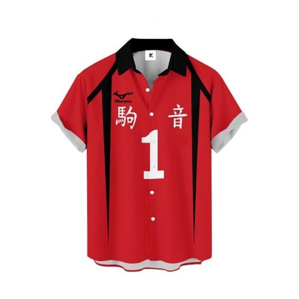 Chemise hawaïenne Haikyuu!! Tetsuro Kuroo - Maison Otaku – Image 2