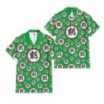 Chemise hawaïenne Dragon Ball Ten Shin Han – Maison Otaku