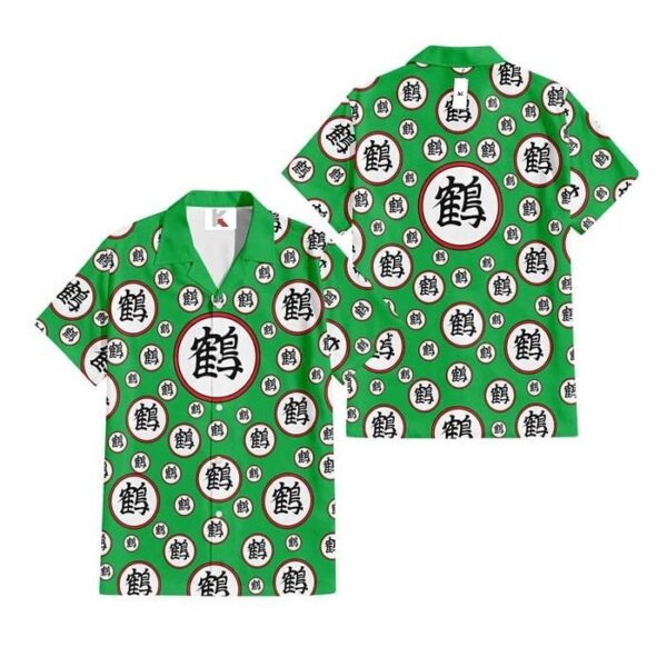 Chemise hawaïenne Dragon Ball Ten Shin Han - Maison Otaku