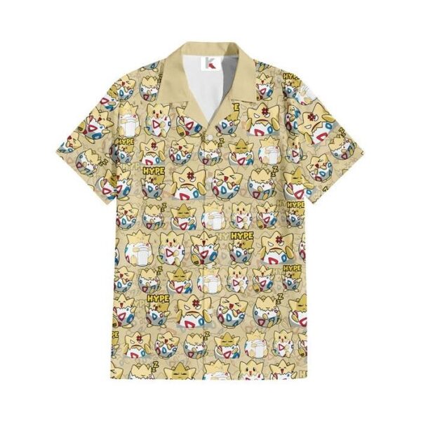 Chemise hawaïenne Pokémon Togepi - Maison Otaku – Image 2