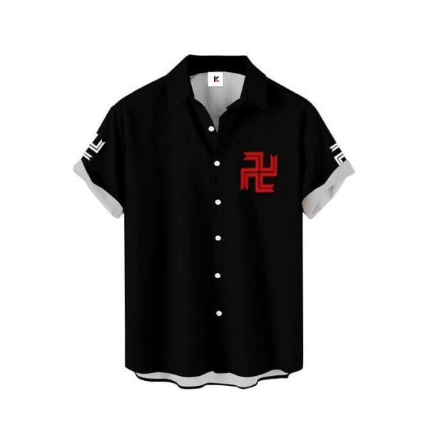 Chemise hawaïenne Tokyo Revengers Gang Tokyo Manji - Maison Otaku – Image 2