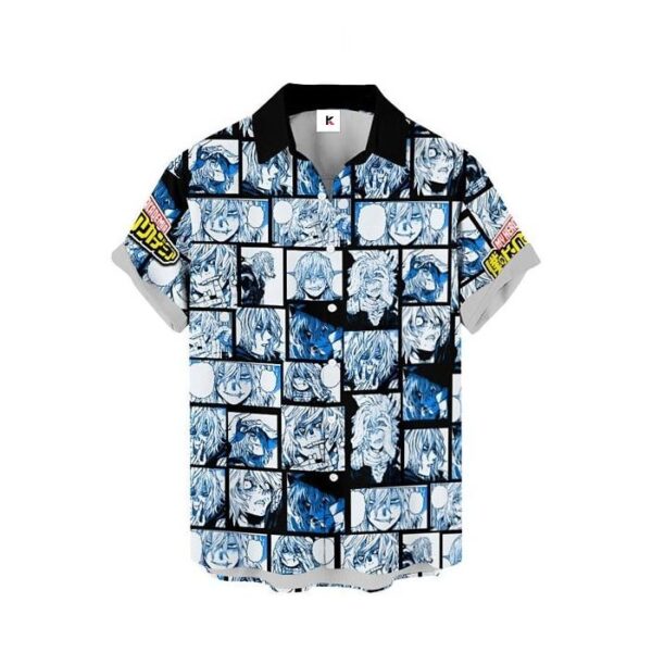 Chemise hawaïenne My Hero Academia Tomura Shigaraki 02 - Maison Otaku – Image 2