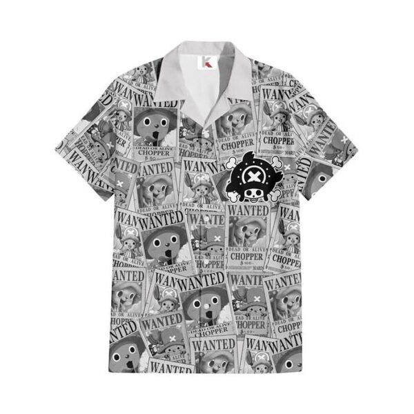 Chemise hawaïenne One Piece Tony Tony Chopper 04 - Maison Otaku – Image 2