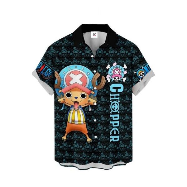 Chemise hawaïenne One Piece Tony Tony Chopper 03 - Maison Otaku – Image 2