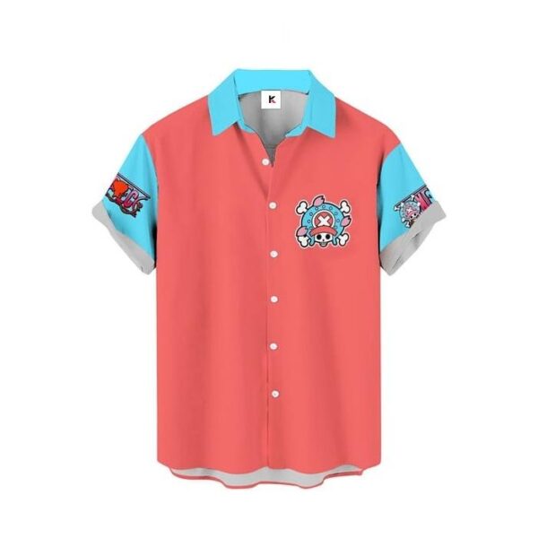 Chemise hawaïenne One Piece Tony Tony Chopper 02 - Maison Otaku – Image 2