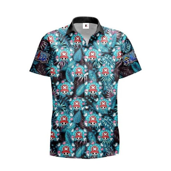 Chemise hawaïenne One Piece Tony Tony Chopper Symbole - Maison Otaku – Image 2
