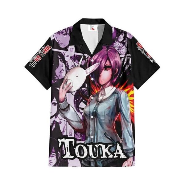 Chemise hawaïenne Tokyo Ghoul Touka Kirishima - Maison Otaku – Image 2