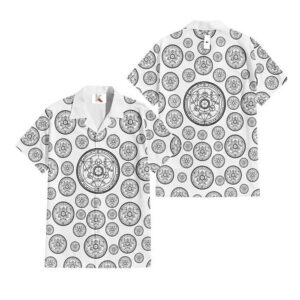 Chemise hawaïenne Fullmetal Alchemist Cercle de Transmutation - Maison Otaku