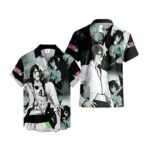 Chemise hawaïenne Bleach Ulquiorra Cifer 02 – Maison Otaku