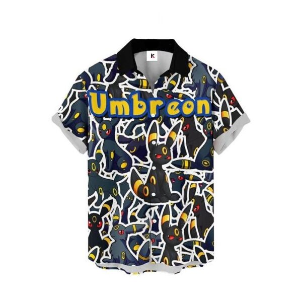 Chemise hawaïenne Pokémon Noctali - Maison Otaku – Image 2