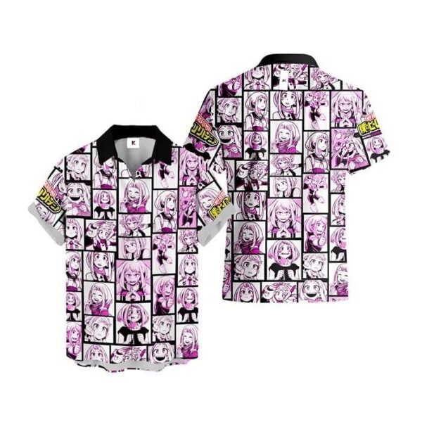 Chemise hawaïenne My Hero Academia Uravity 02 - Maison Otaku