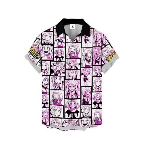 Chemise hawaïenne My Hero Academia Uravity 02 - Maison Otaku – Image 2