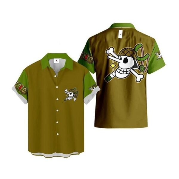 Chemise hawaïenne One Piece Usopp 04 - Maison Otaku