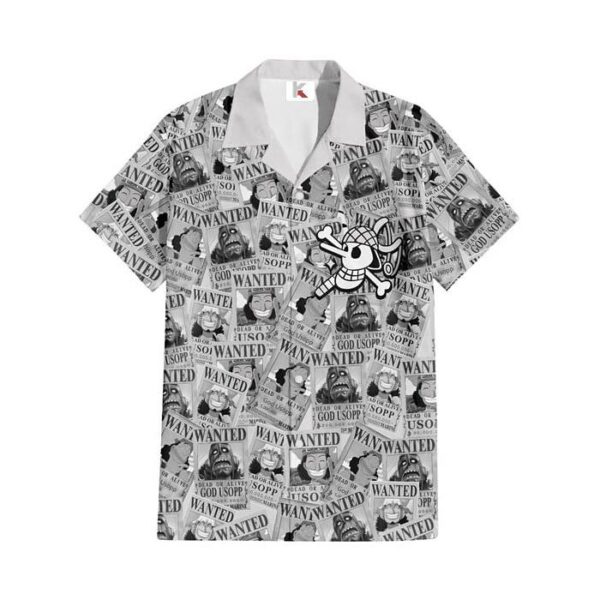 Chemise hawaïenne One Piece Usopp 03 - Maison Otaku – Image 2