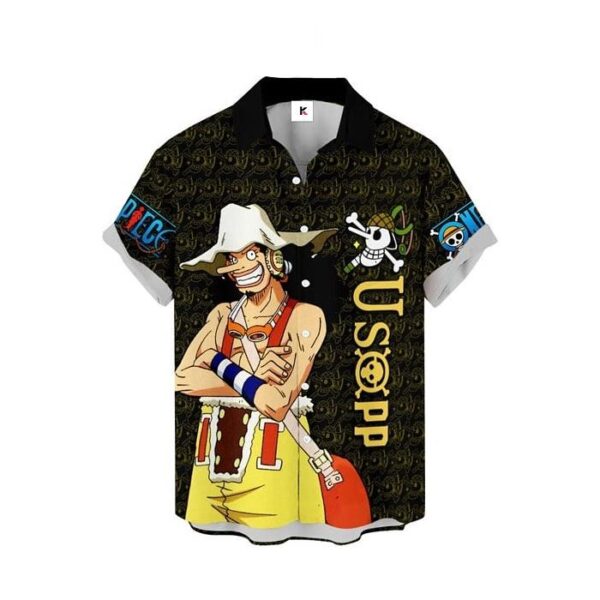 Chemise hawaïenne One Piece Usopp 05 - Maison Otaku – Image 2