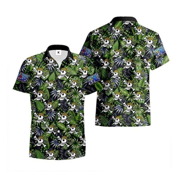 Chemise hawaïenne One Piece Usopp Symbole - Maison Otaku